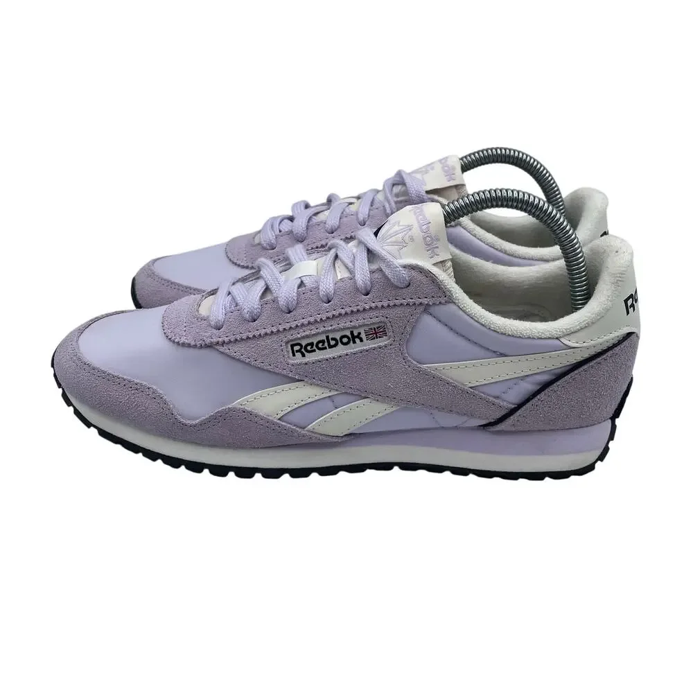 Reebok Suede Nylon Aztrek Sneaker Lavender Purple Women’s 9
